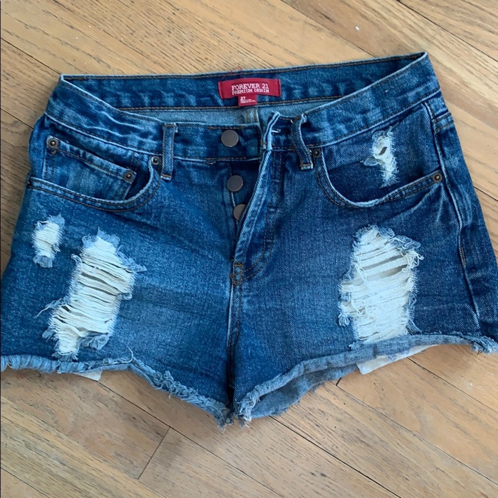 Forever 21 high rise shorts